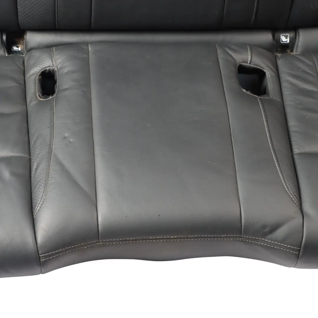 Mercedes W470 Rear Seat Bench Backrest Interior Leather Black