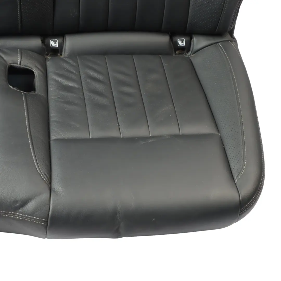 Mercedes W470 Rear Seat Bench Backrest Interior Leather Black