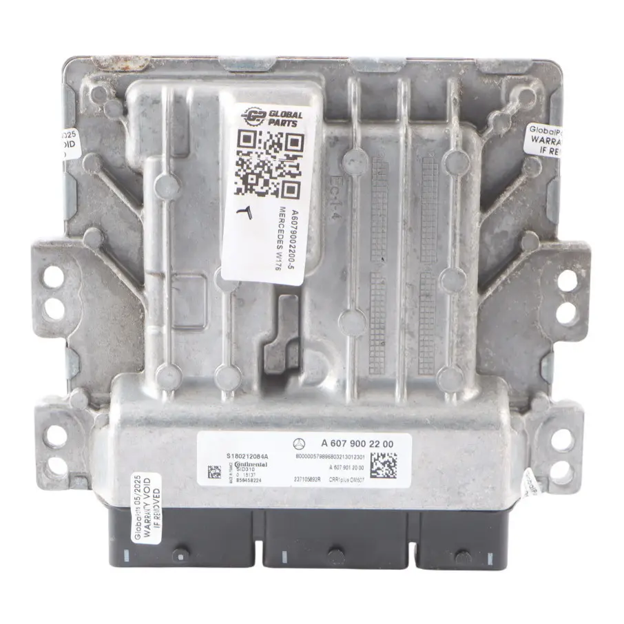 Mercedes W176 A180 CDI OM607.951 BE 109HP Engine ECU A6079002200 Manual