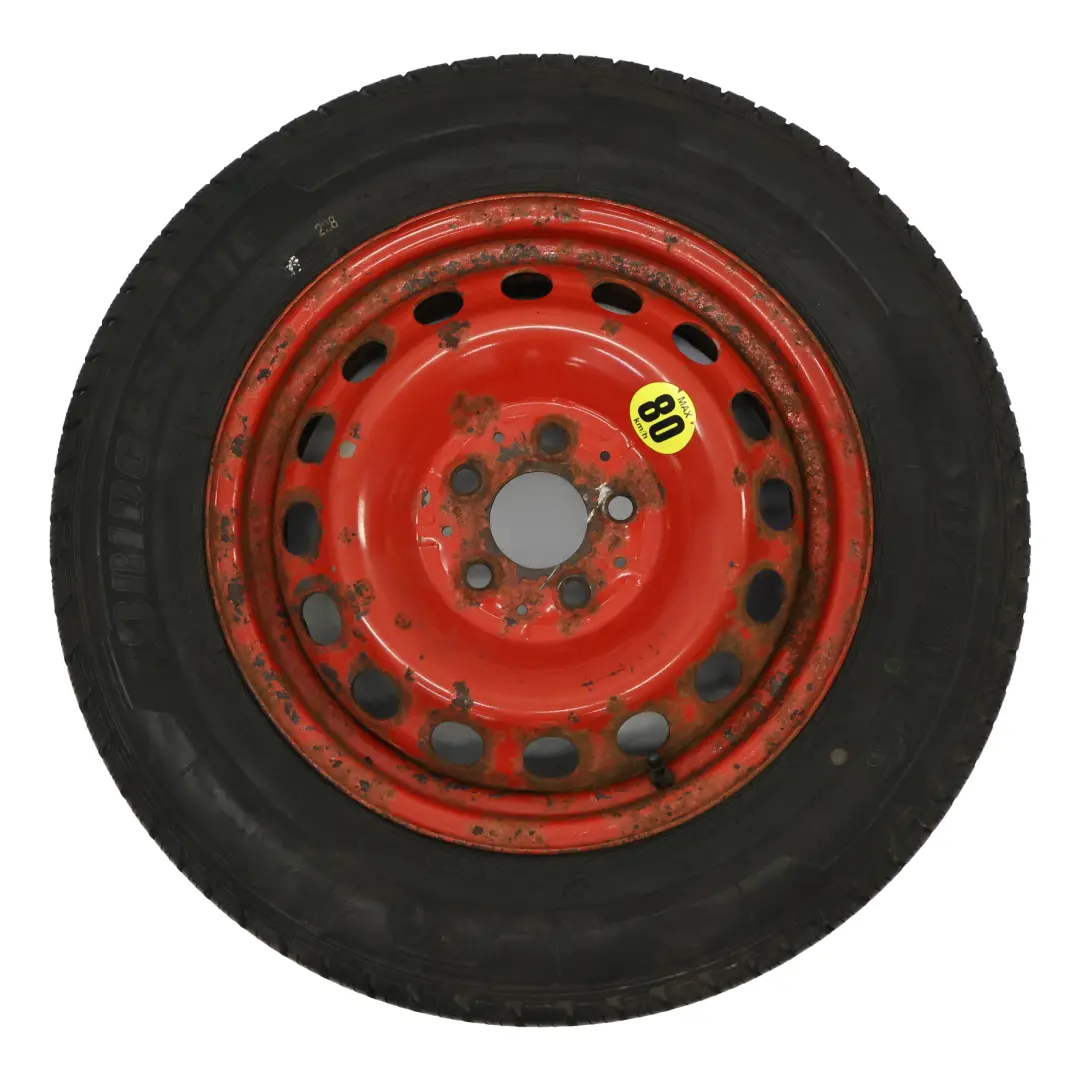 Mercedes Vito W639 Red Steel Spare Rim Wheel Tyre 16" ET:60 6,5J A6394011302