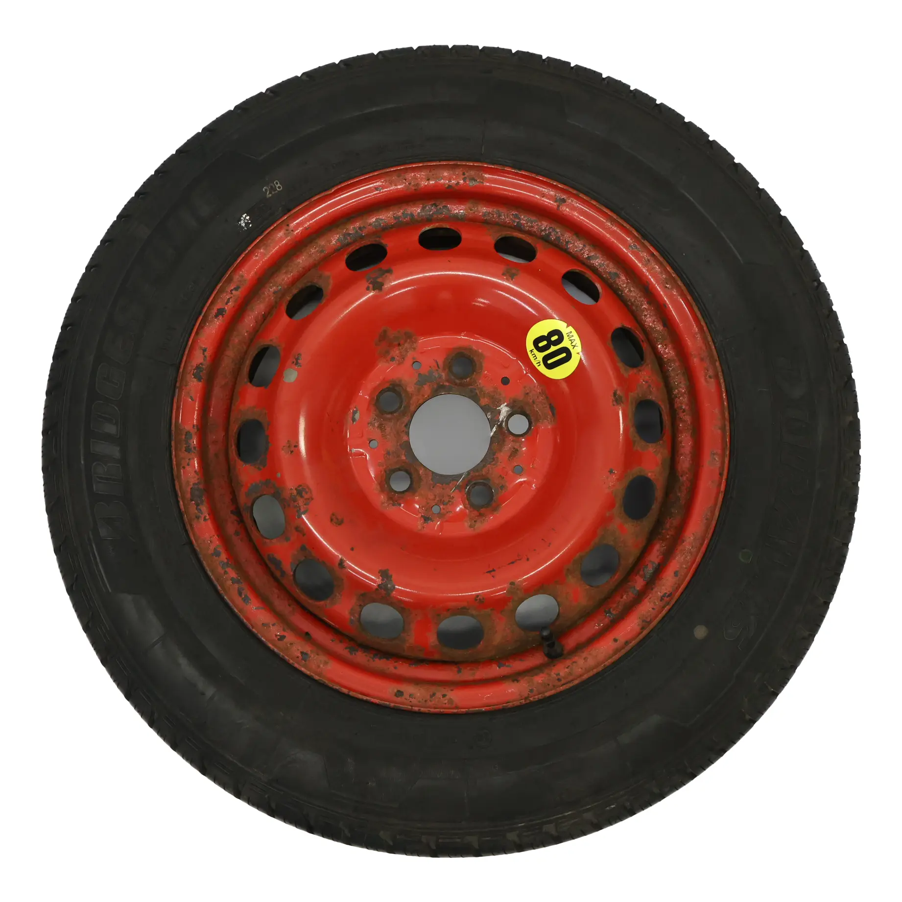 Mercedes Vito W639 Red Steel Spare Rim Wheel Tyre 16" ET:60 6,5J A6394011302