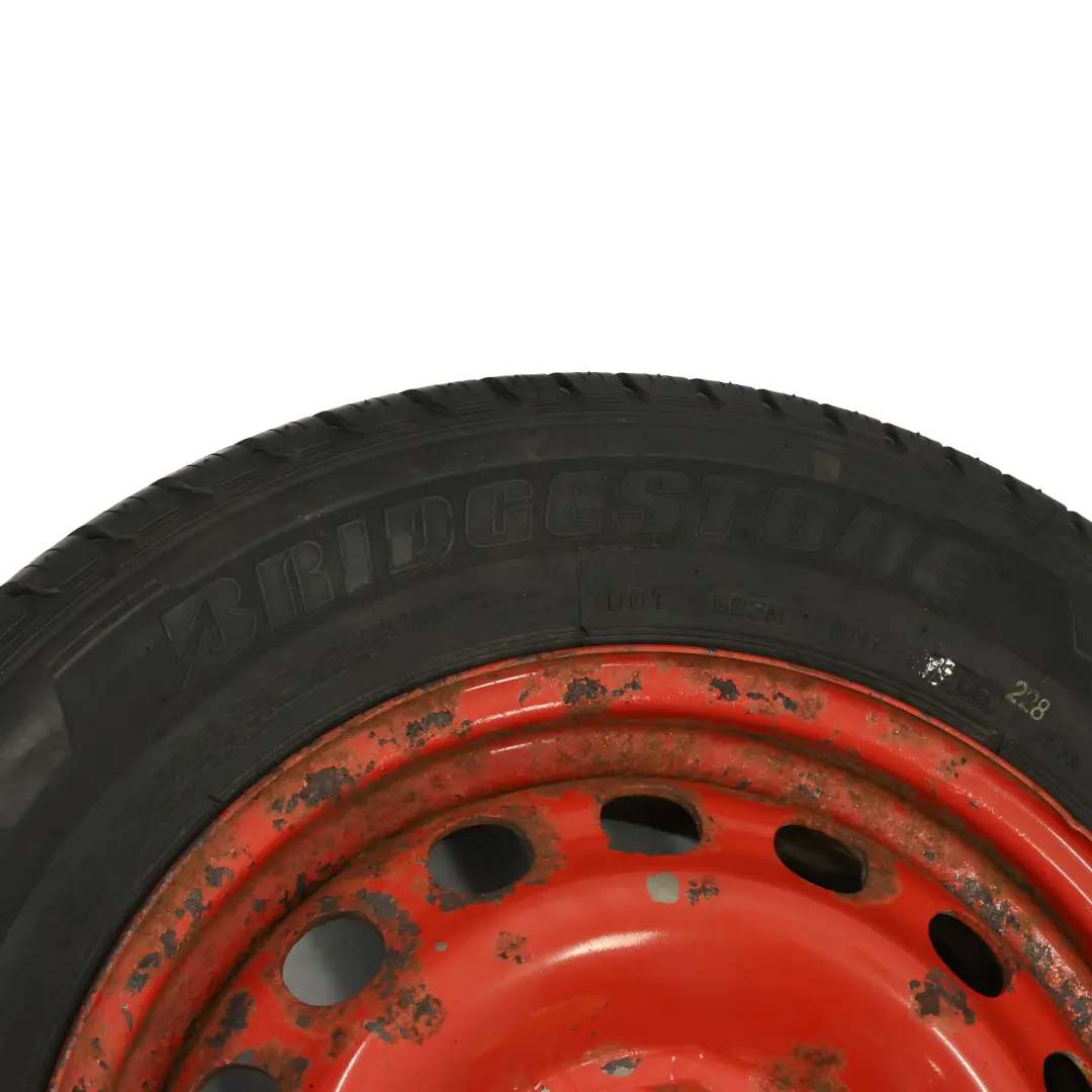 Mercedes Vito W639 Red Steel Spare Rim Wheel Tyre 16" ET:60 6,5J A6394011302