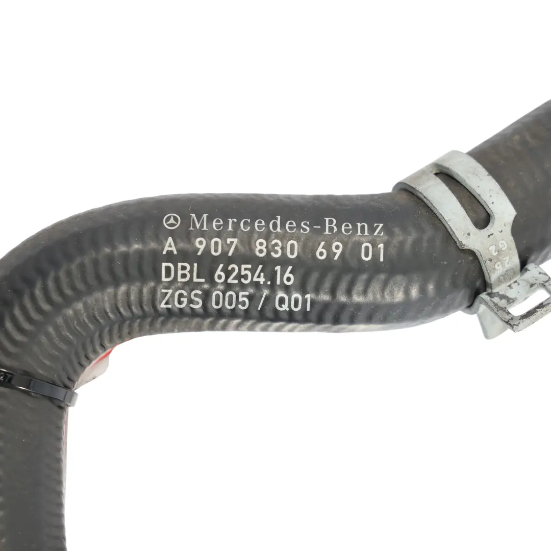 Mercedes W907 Pompa Acqua Ausiliaria Linea Flessibile Refrigerante 9078306901