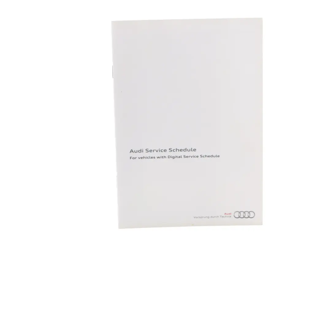 Audi A3 S3 RS3 8V Owner's Manual Service Booklet Book Set Pouch Case Wallet