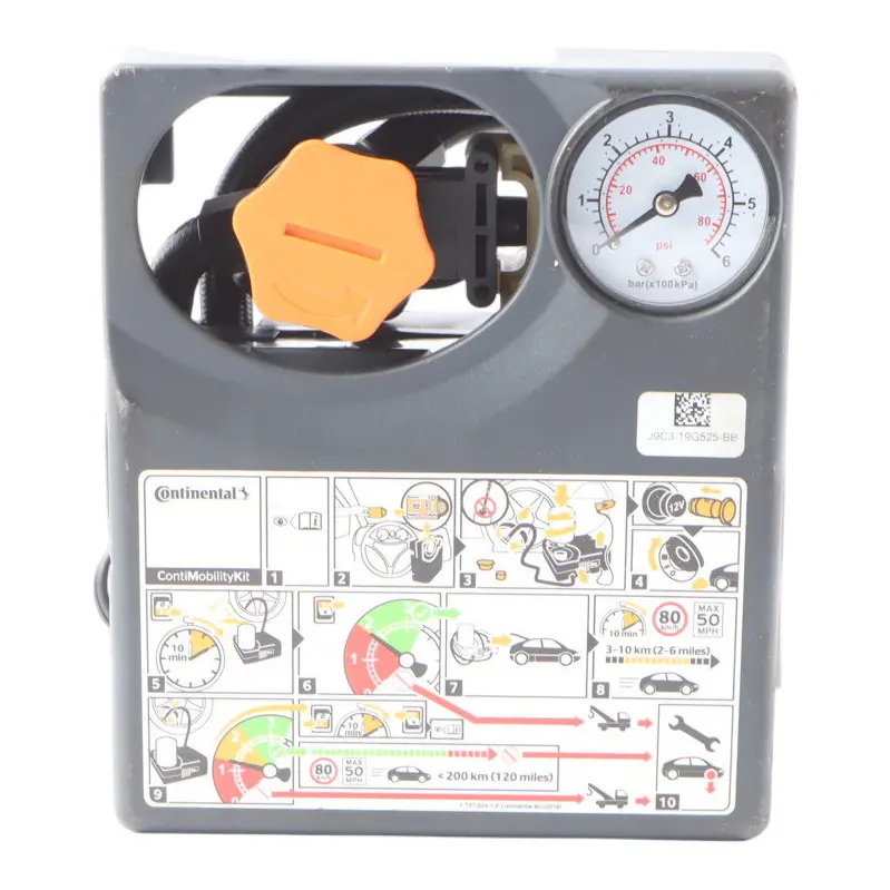 ContiMobilityKit Emergency Tool Compressor Tire Wheel Pump J9C3-19G525-BB