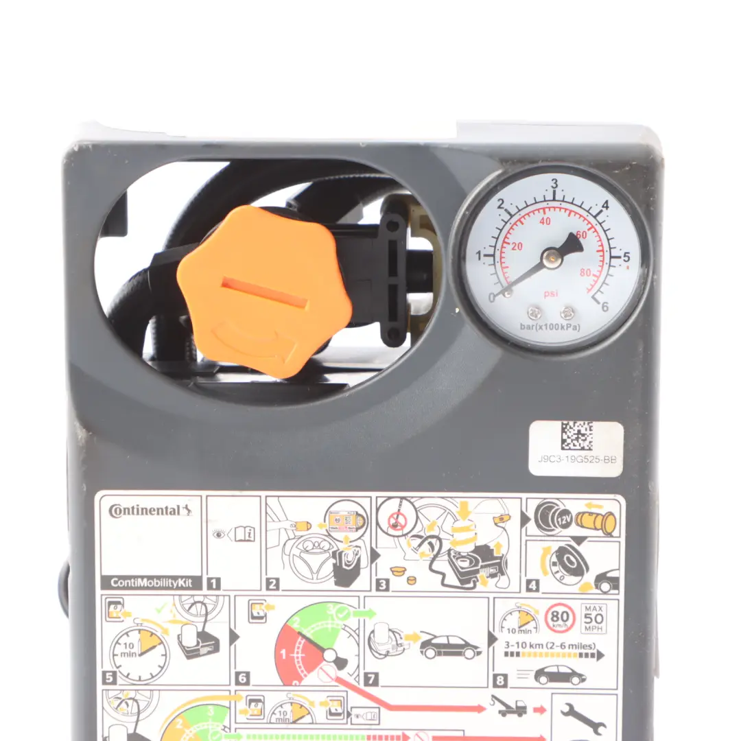 ContiMobilityKit Emergency Tool Compressor Tire Wheel Pump J9C3-19G525-BB