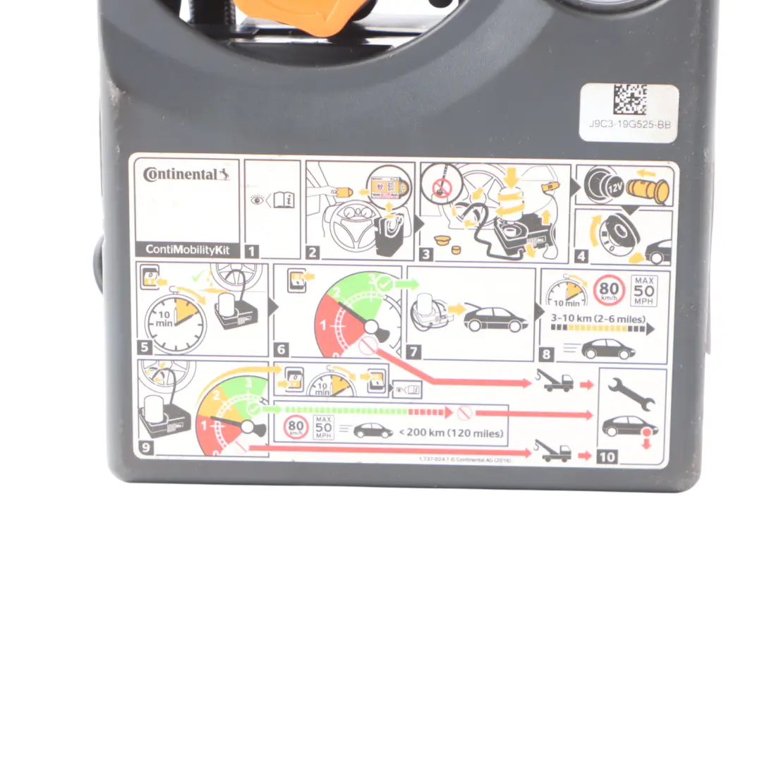 ContiMobilityKit Emergency Tool Compressor Tire Wheel Pump J9C3-19G525-BB