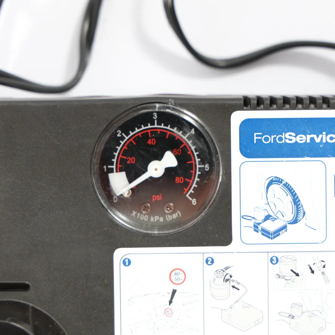 Ford Kompresor Pompka Sprężarka Do Opon Zestaw Naprawczy HA6C19G525