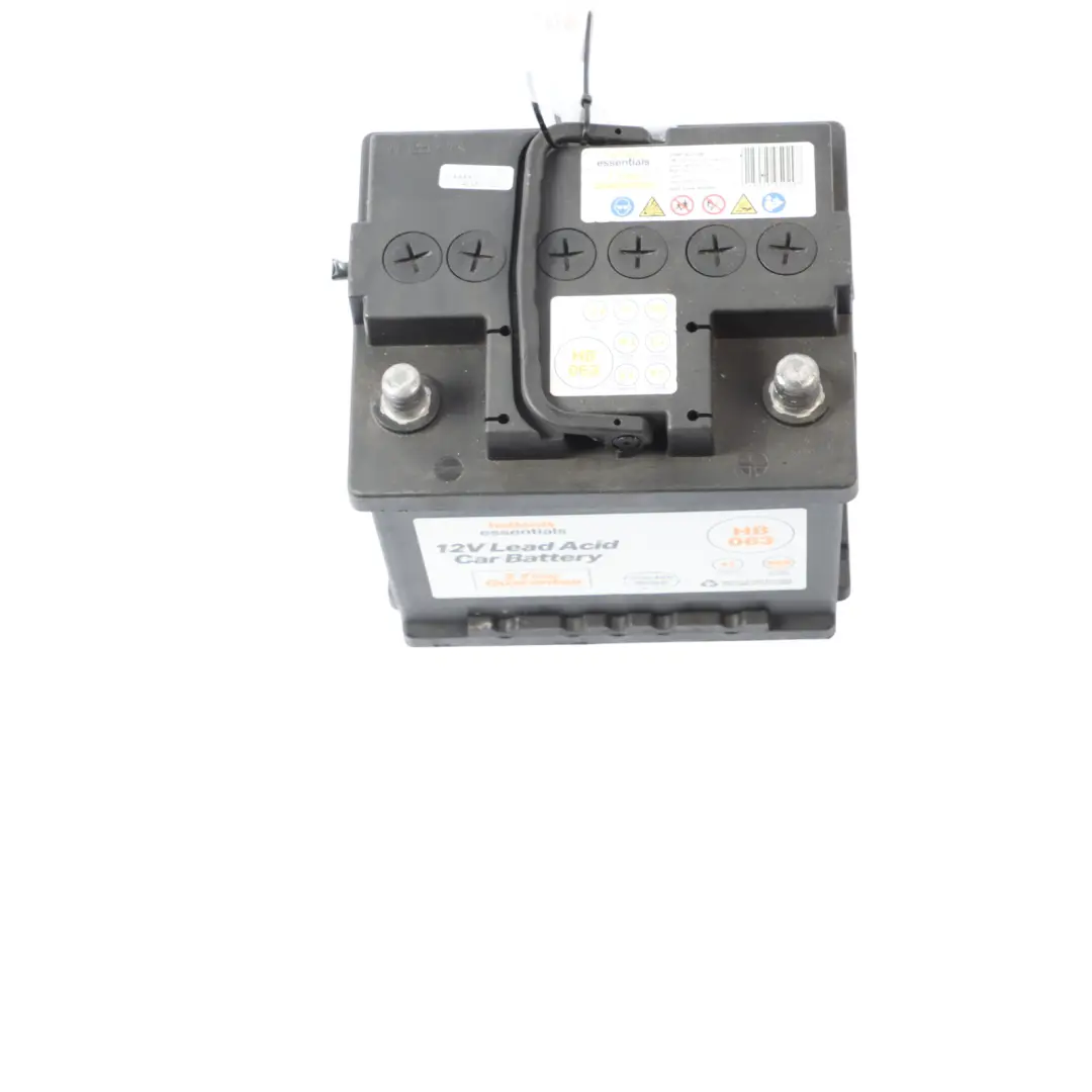 Halfords 12V Calcium Accumulator Battery Electrical Unit 41Ah 360A HB063