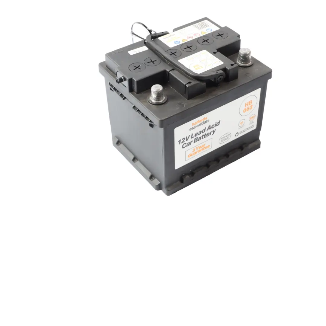Halfords 12V Calcium Accumulator Battery Electrical Unit 41Ah 360A HB063