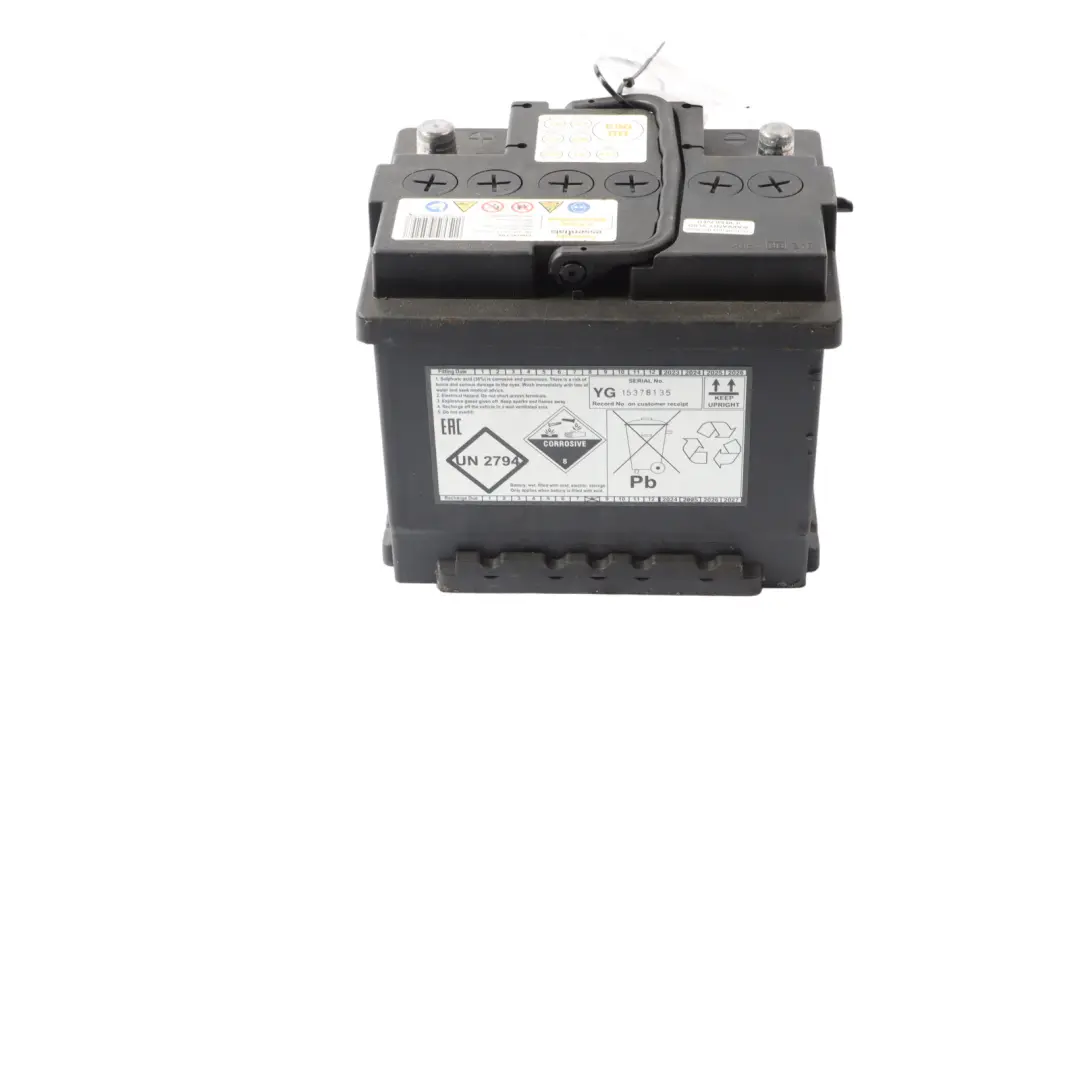 Halfords 12V Calcium Accumulator Battery Electrical Unit 41Ah 360A HB063