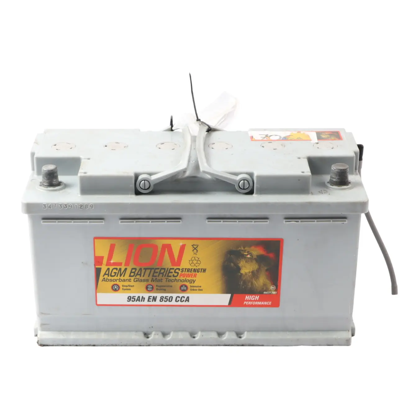 LION AGM 850 CCA Start Stop Accumulator Battery Electrical Unit 95Ah 850A 12V