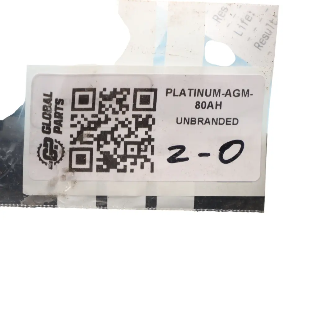 Platinum Start Stop Plus AGM Accumulator Battery 80Ah 800A 12V AGM115