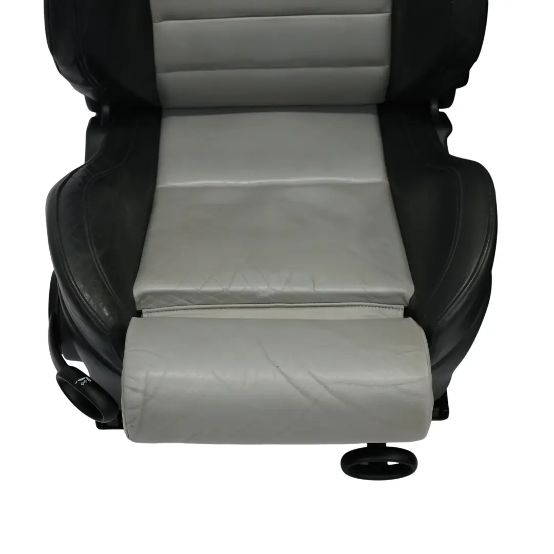 Mini Cooper S R50 R53 Sport Cuero Calefacción Asientos Recaro Panther Negro