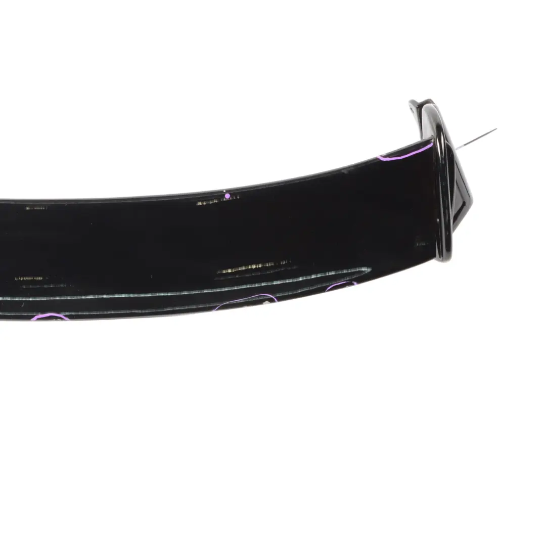 Mini R56 Rear Spoiler Trim Performance Look Boot Trunk Lid Tailgate Cover Black
