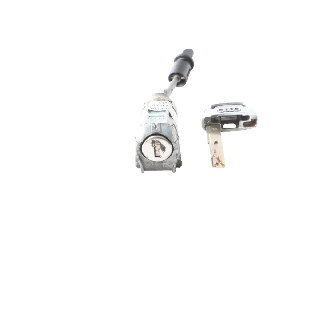 Audi A5 8T Front Door Lock Barrel Coil Cylinder With Key Right O/S 107837168BJ