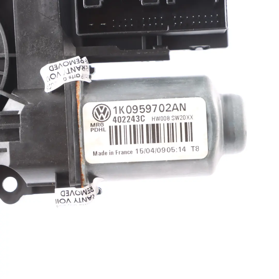 VW Volkswagen Golf 1K Front Window Regulator Motor Left N/S 1K0959792R