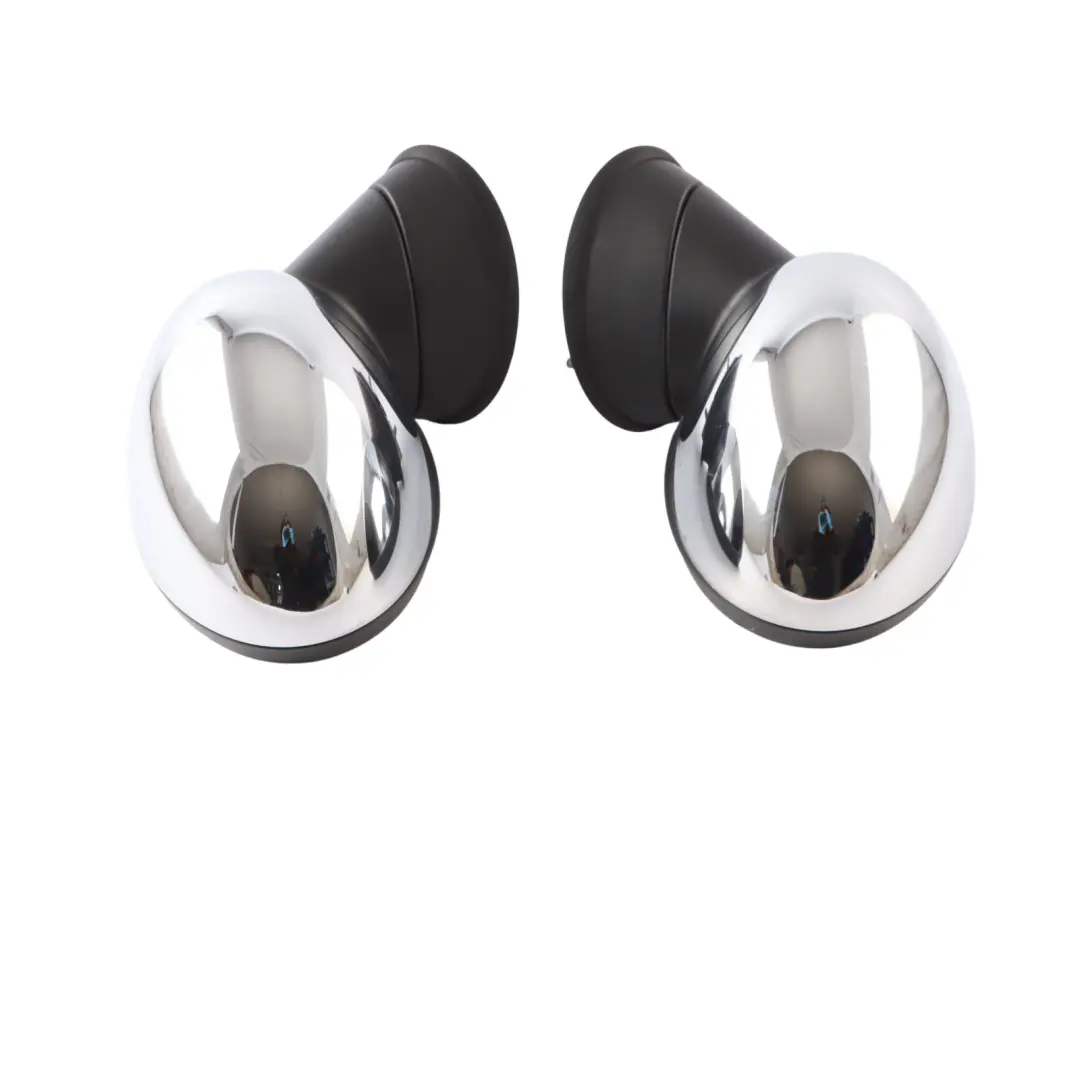 Door Wing Mirror Mini R56 Left Right N/O/S Outside Chrome Set 2755637 2755638