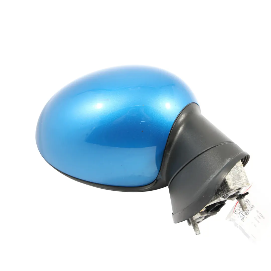 Door Wing Mirror Mini R55 R56 R57 Right O/S Heated 5-Pin Laser Blue Metallic A59