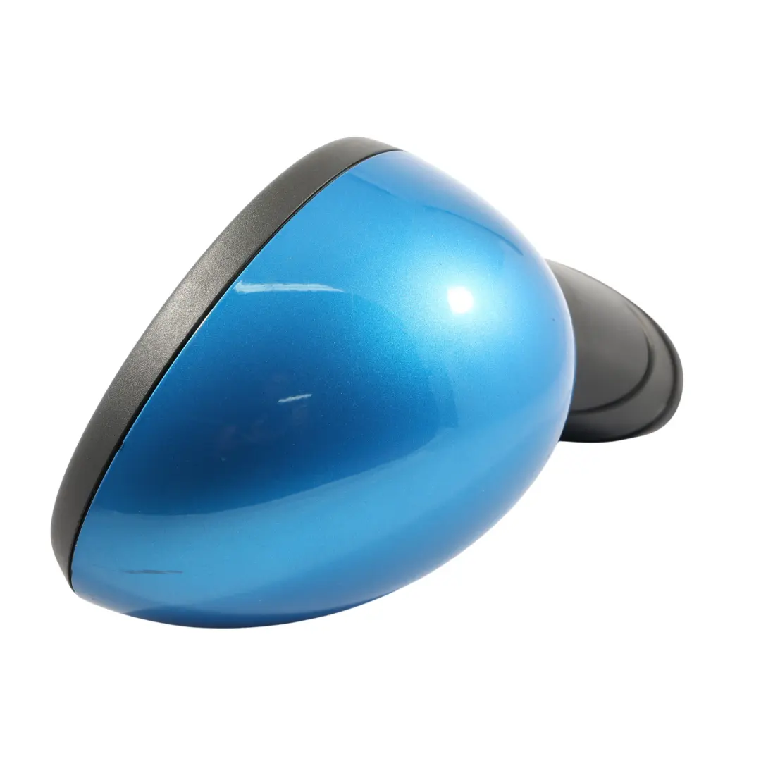 Door Wing Mirror Mini R55 R56 R57 Right O/S Heated 5-Pin Laser Blue Metallic A59