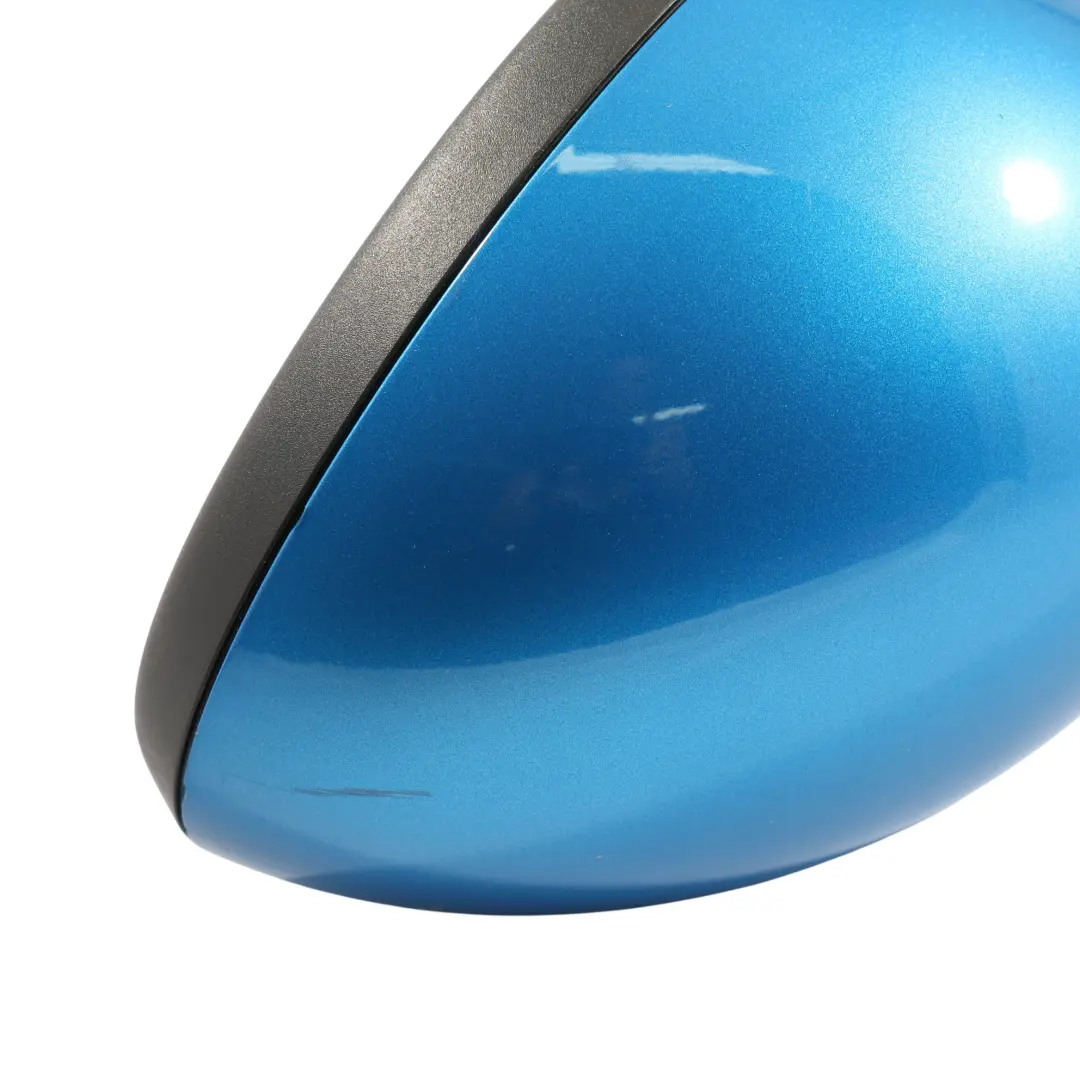 Door Wing Mirror Mini R55 R56 R57 Right O/S Heated 5-Pin Laser Blue Metallic A59