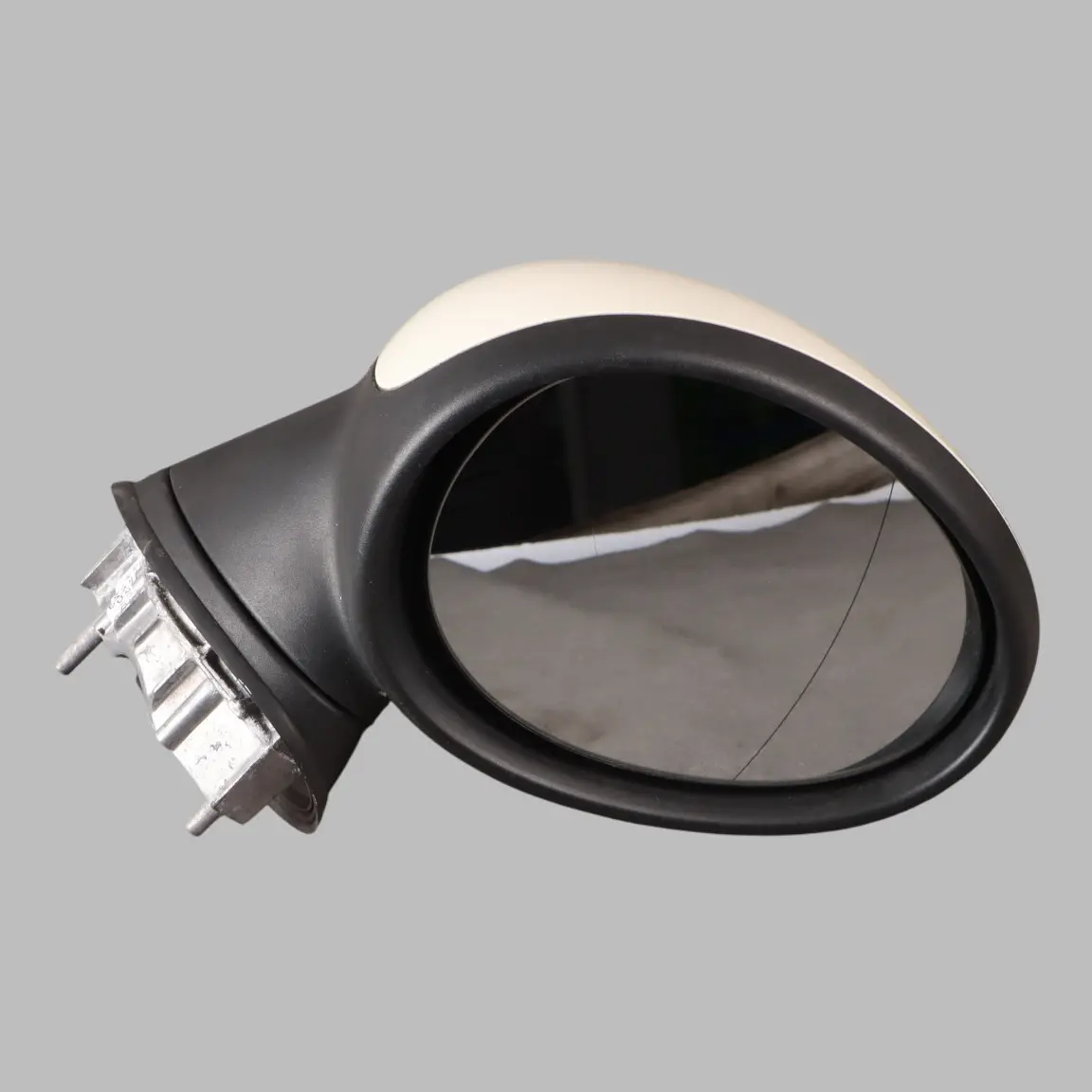 Mini Cooper R55 R56 Right Heated Door Wing Mirror O/S Pepper White 850