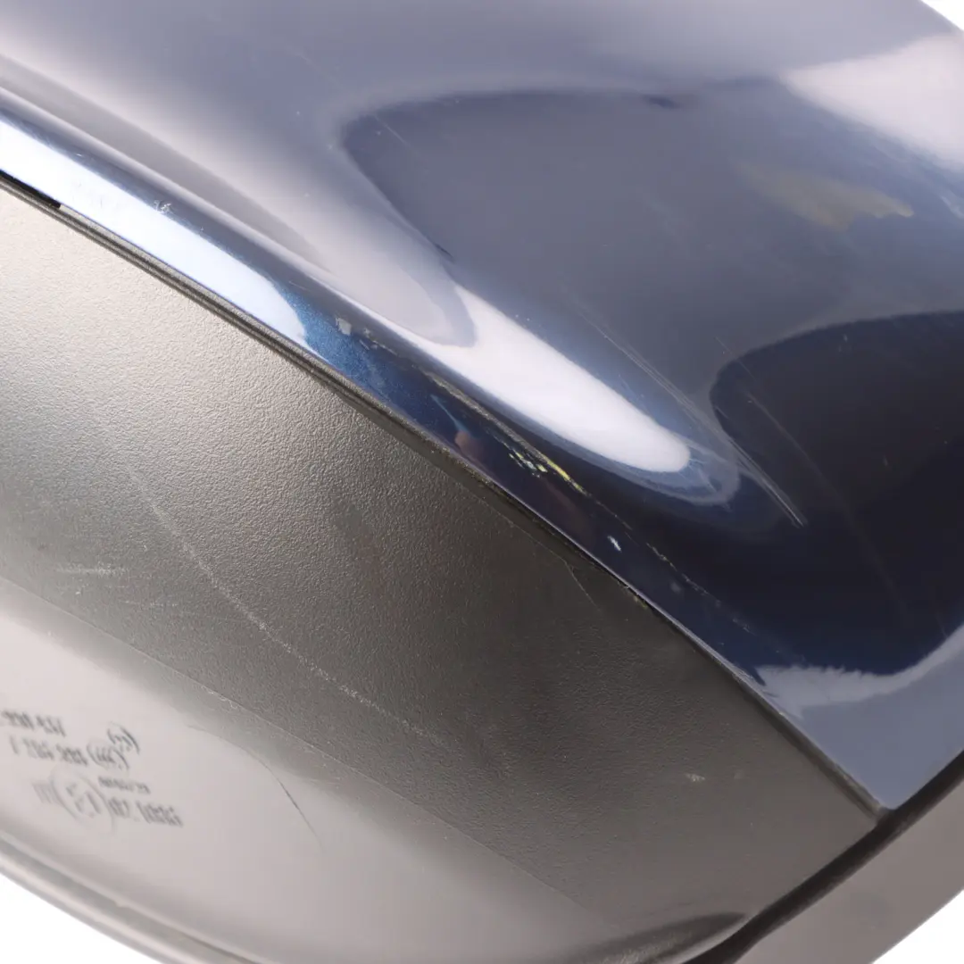BMW X1 Series E84 Heated Left Wing Mirror N/S Tiefseeblau Deep Sea Blue A76