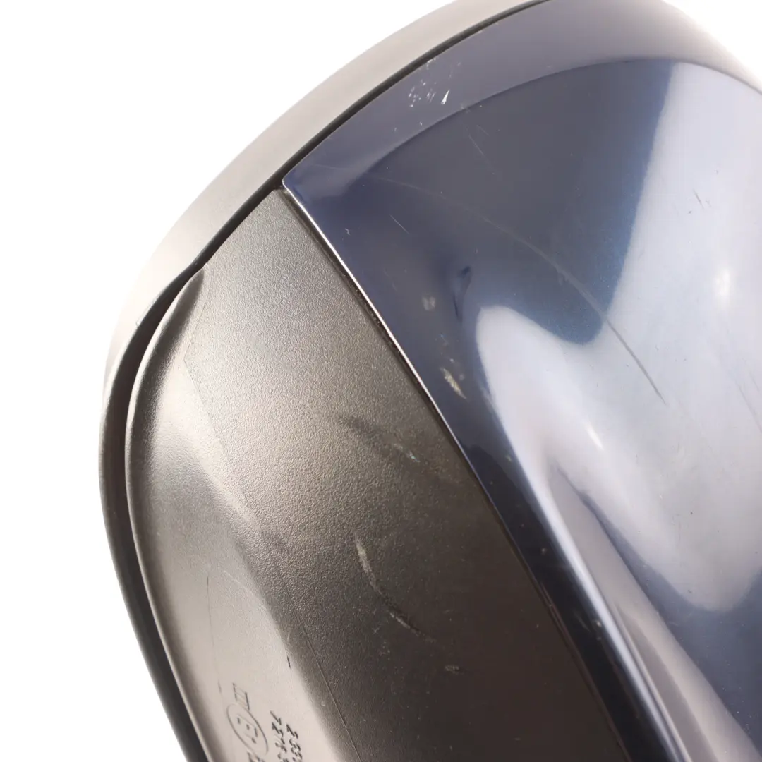 BMW X1 E84 Heated Right Wing Mirror O/S Tiefseeblau Metallic Deep Sea Blue A76
