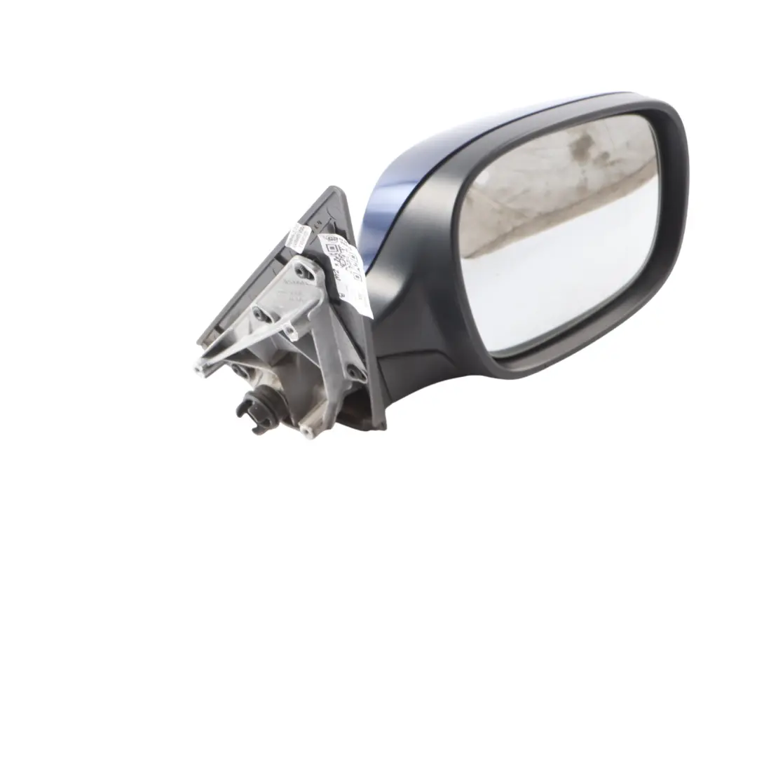 BMW X1 E84 Heated Right Wing Mirror O/S Tiefseeblau Metallic Deep Sea Blue A76
