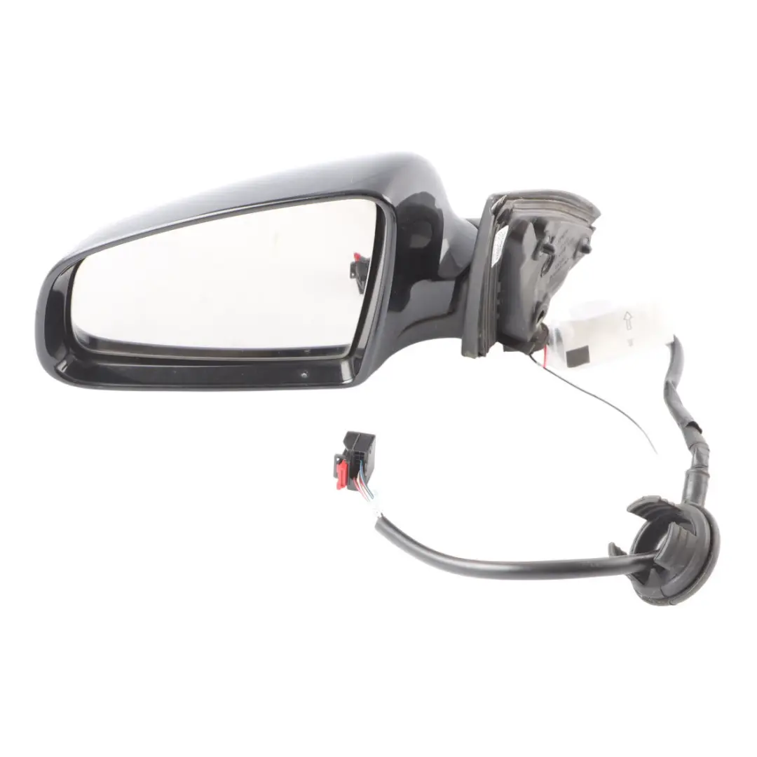 Wing Mirror Door Left N/S Brilliant Black - Y9B Audi A6 C6 - SKU RHD-4F2858531J-BBL - Part number 4F2858531J