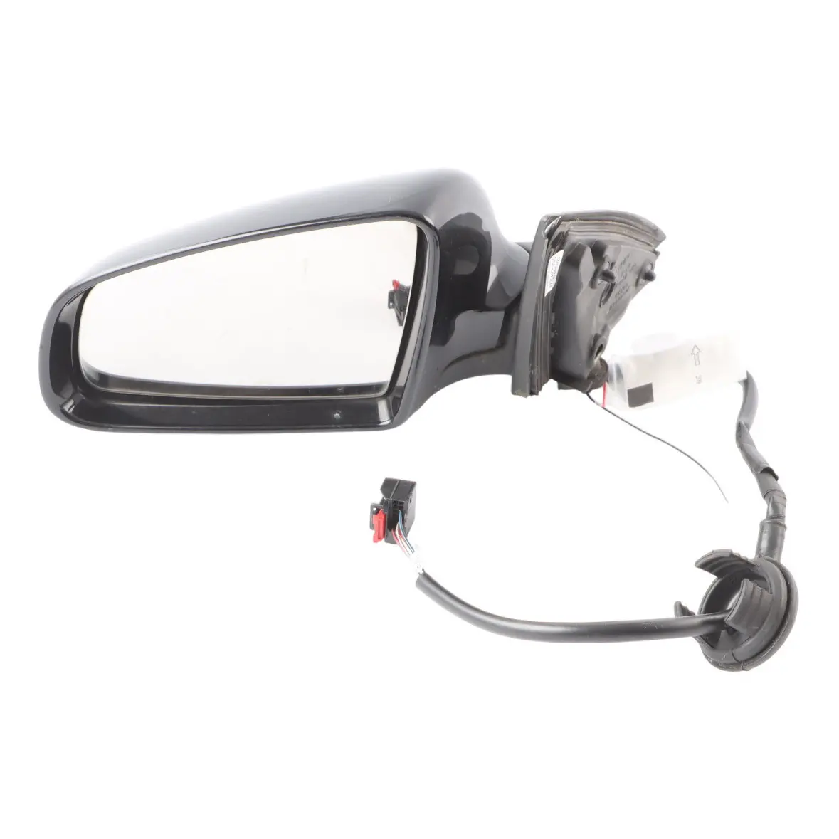 Audi A6 C6 Wing Mirror Door Left N/S Brilliant Black - Y9B 4F2858531J