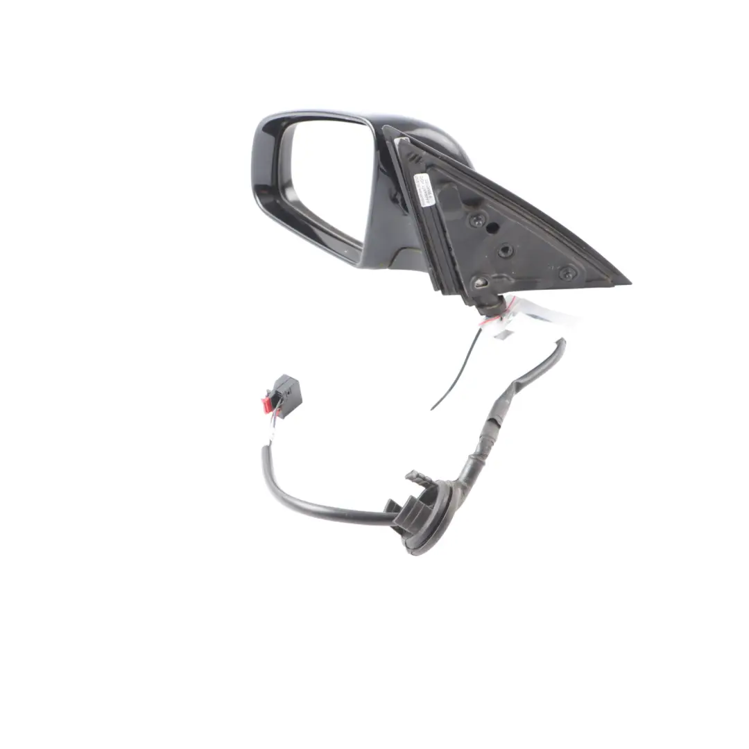 Wing Mirror Door Left N/S Brilliant Black - Y9B Audi A6 C6 - SKU RHD-4F2858531J-BBL - Part number 4F2858531J