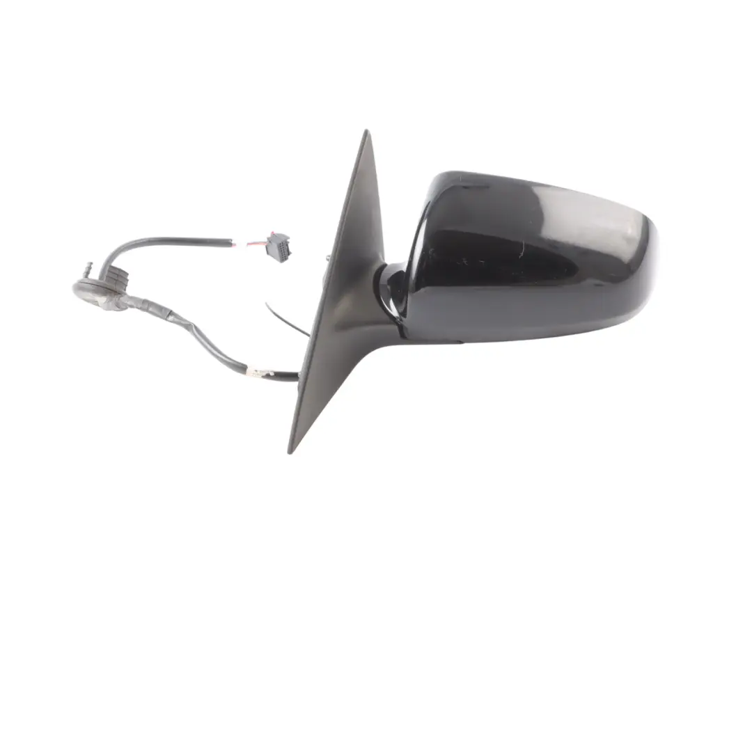 Wing Mirror Door Left N/S Brilliant Black - Y9B Audi A6 C6 - SKU RHD-4F2858531J-BBL - Part number 4F2858531J