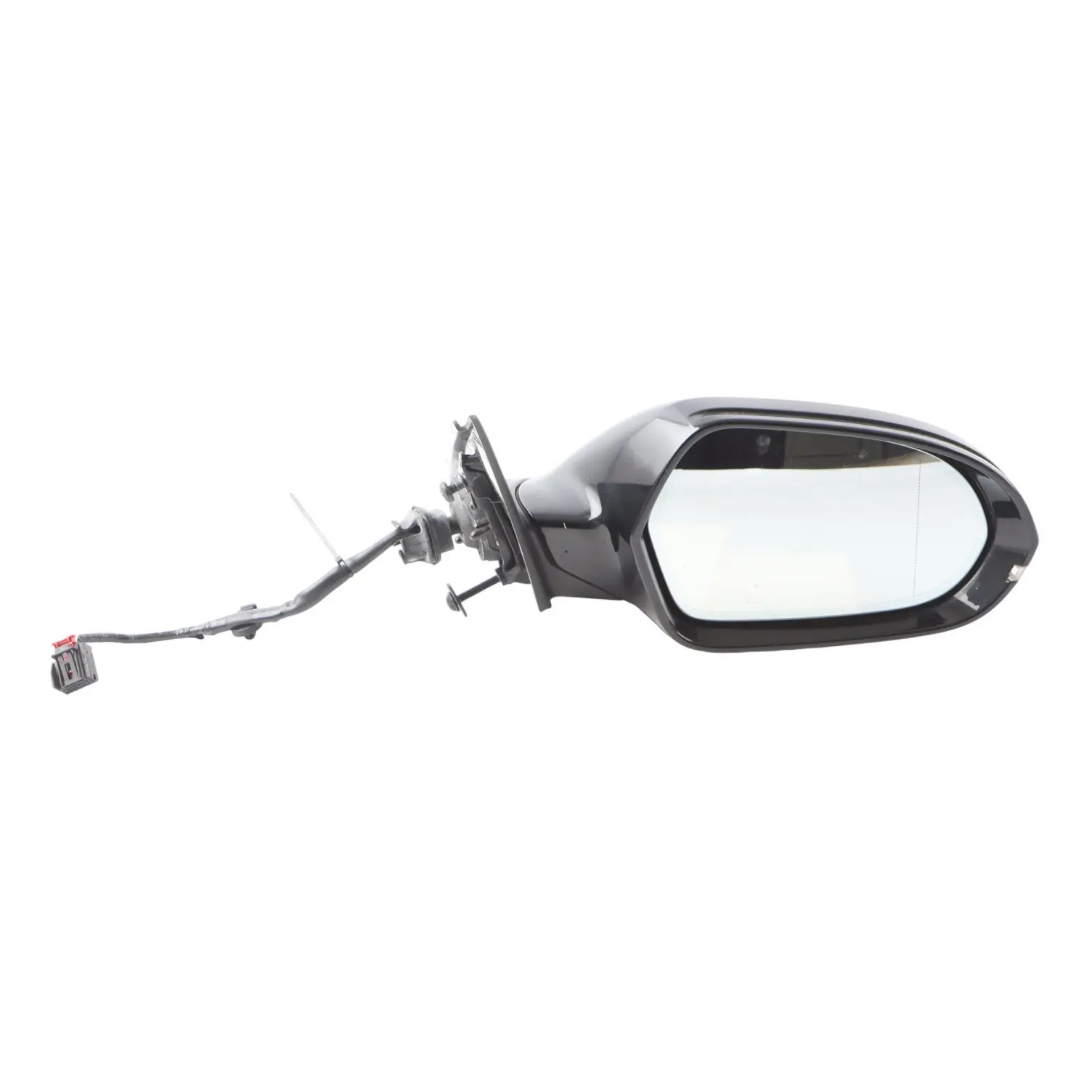 Audi A6 C7 Electric Door Mirror Wing Right O/S Black 4G2857410AE
