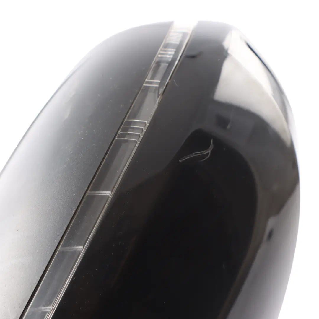 Audi A6 C7 Electric Door Mirror Wing Right O/S Black 4G2857410AE 