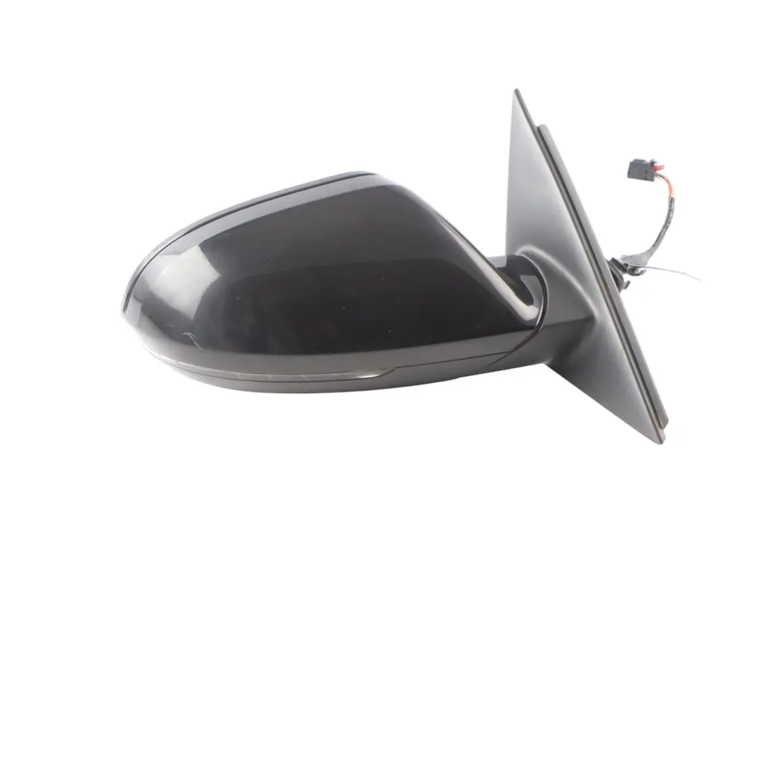 Audi A6 C7 Electric Door Mirror Wing Right O/S Black 4G2857410AE 