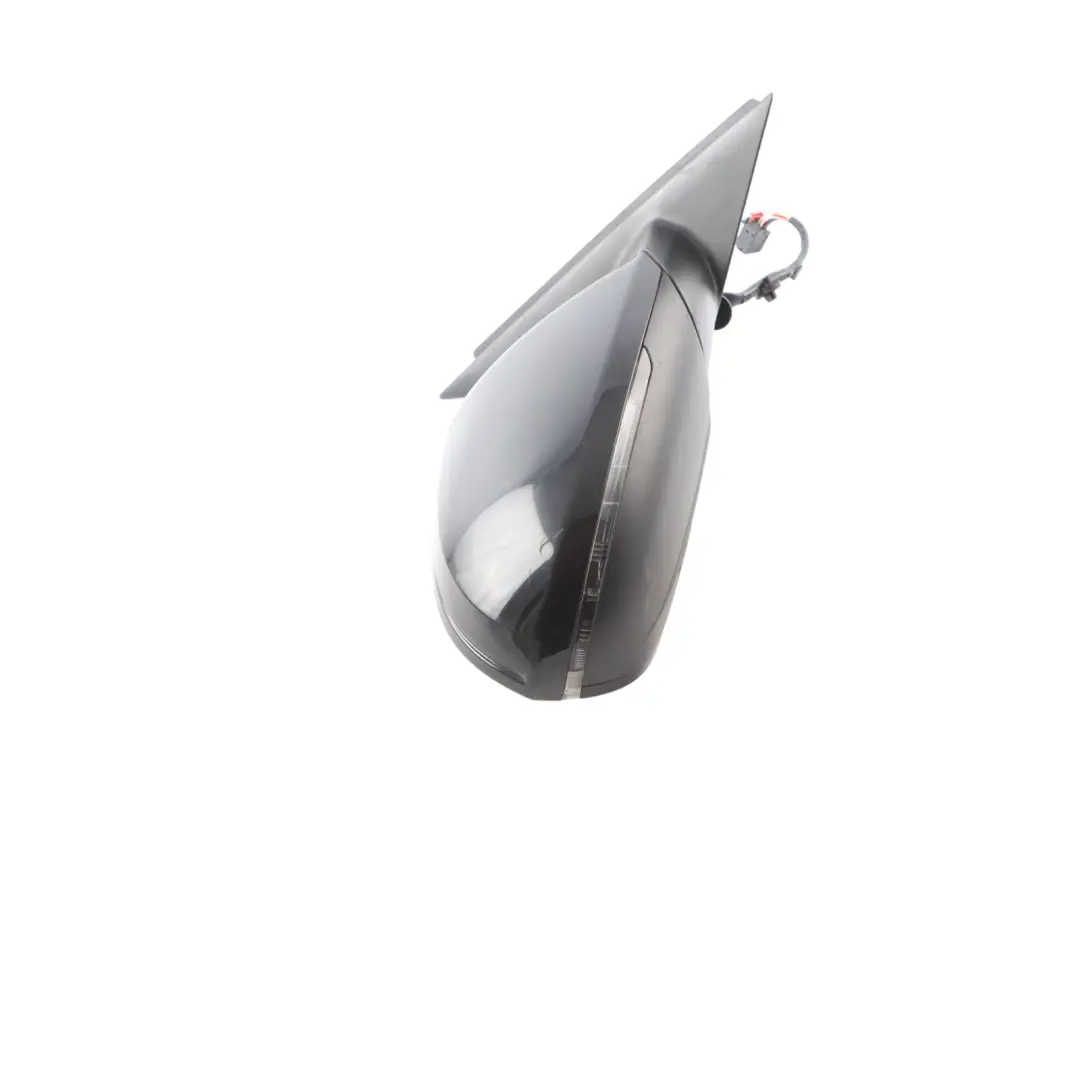 Audi A6 C7 Electric Door Mirror Wing Right O/S Black 4G2857410AE 