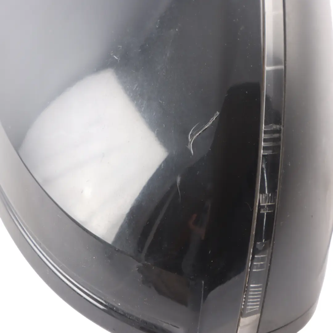 Audi A6 C7 Electric Door Mirror Wing Right O/S Black 4G2857410AE 