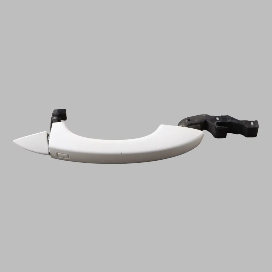 Door Outer Handle Audi A6 A7 4G RS6 C7 Front Pull Right O/S Ibis White - Y9C