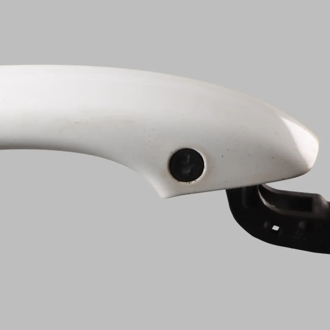 Door Outer Handle Audi A6 A7 4G RS6 C7 Front Pull Right O/S Ibis White - Y9C