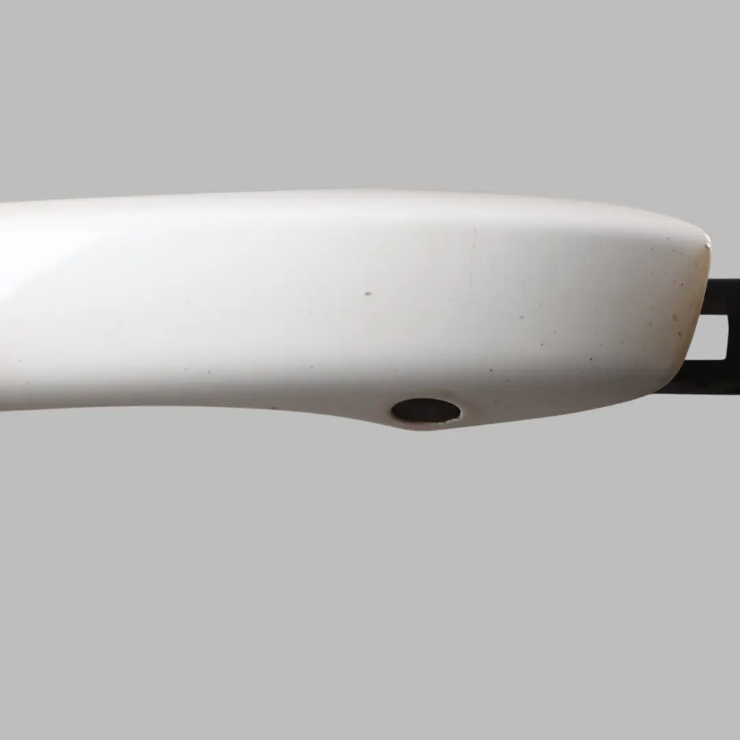 Door Outer Handle Audi A6 A7 4G RS6 C7 Rear Pull Right O/S Ibis White - Y9C