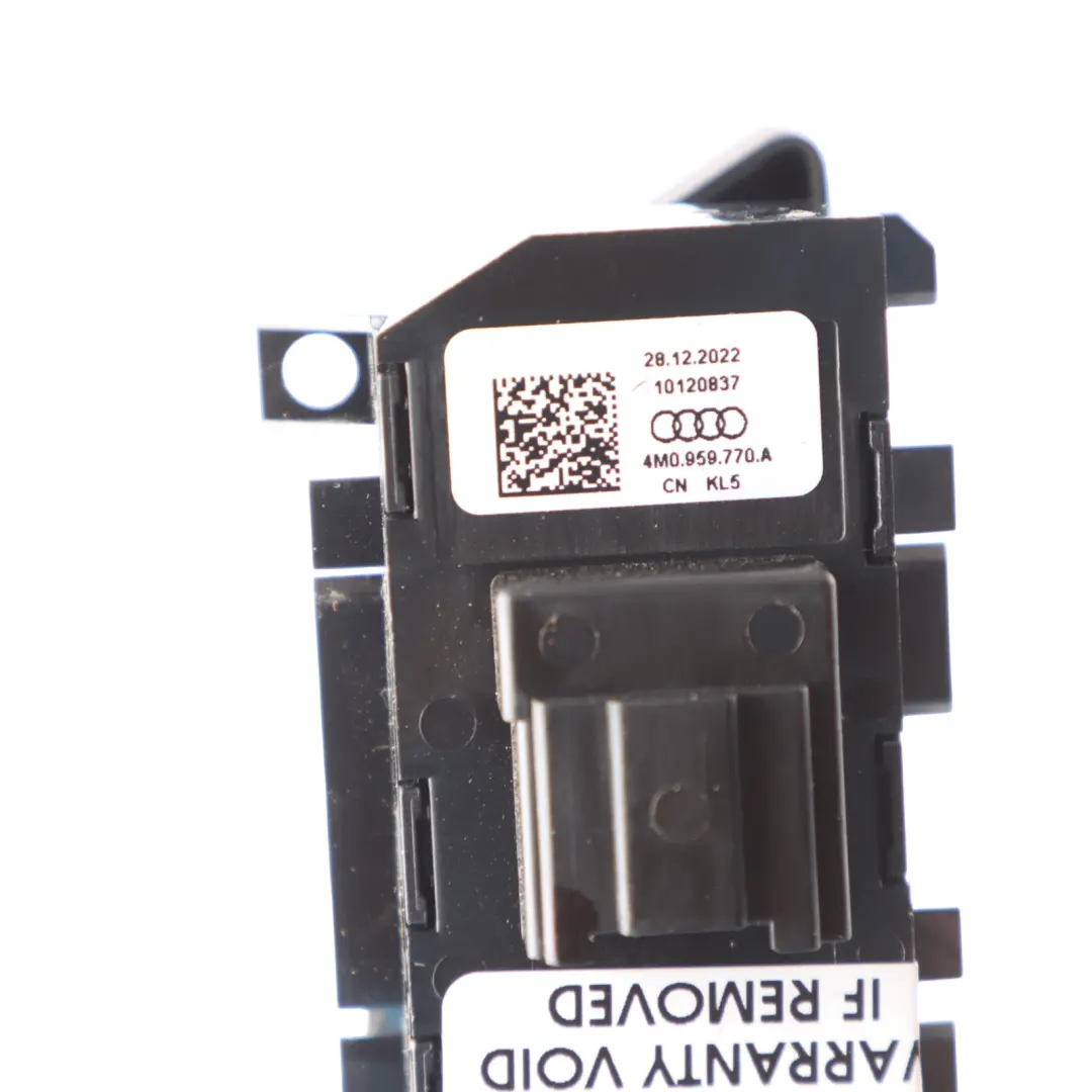 Audi Q7 4M Front Seat Remote Memory Control Adjustment Right O/S 4M0959770A