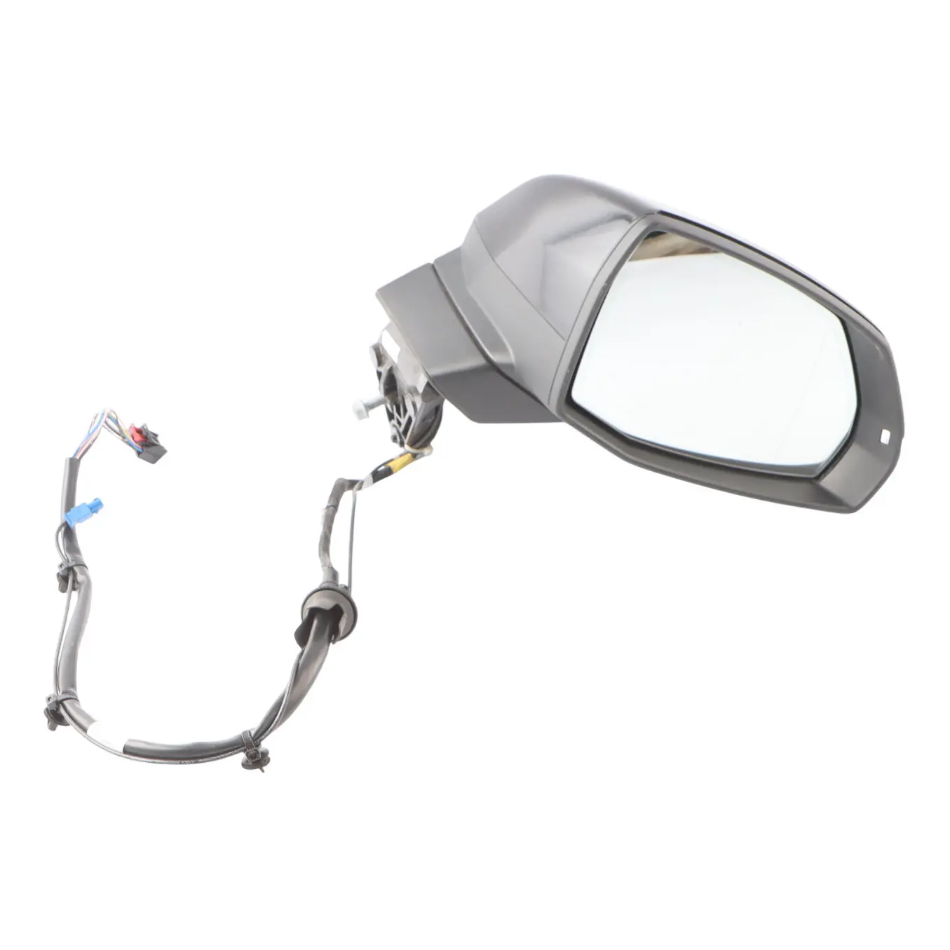 Audi Q7 4M Front Mirror Wing Door Electric Power Right O/S Mythical Black - Y9T