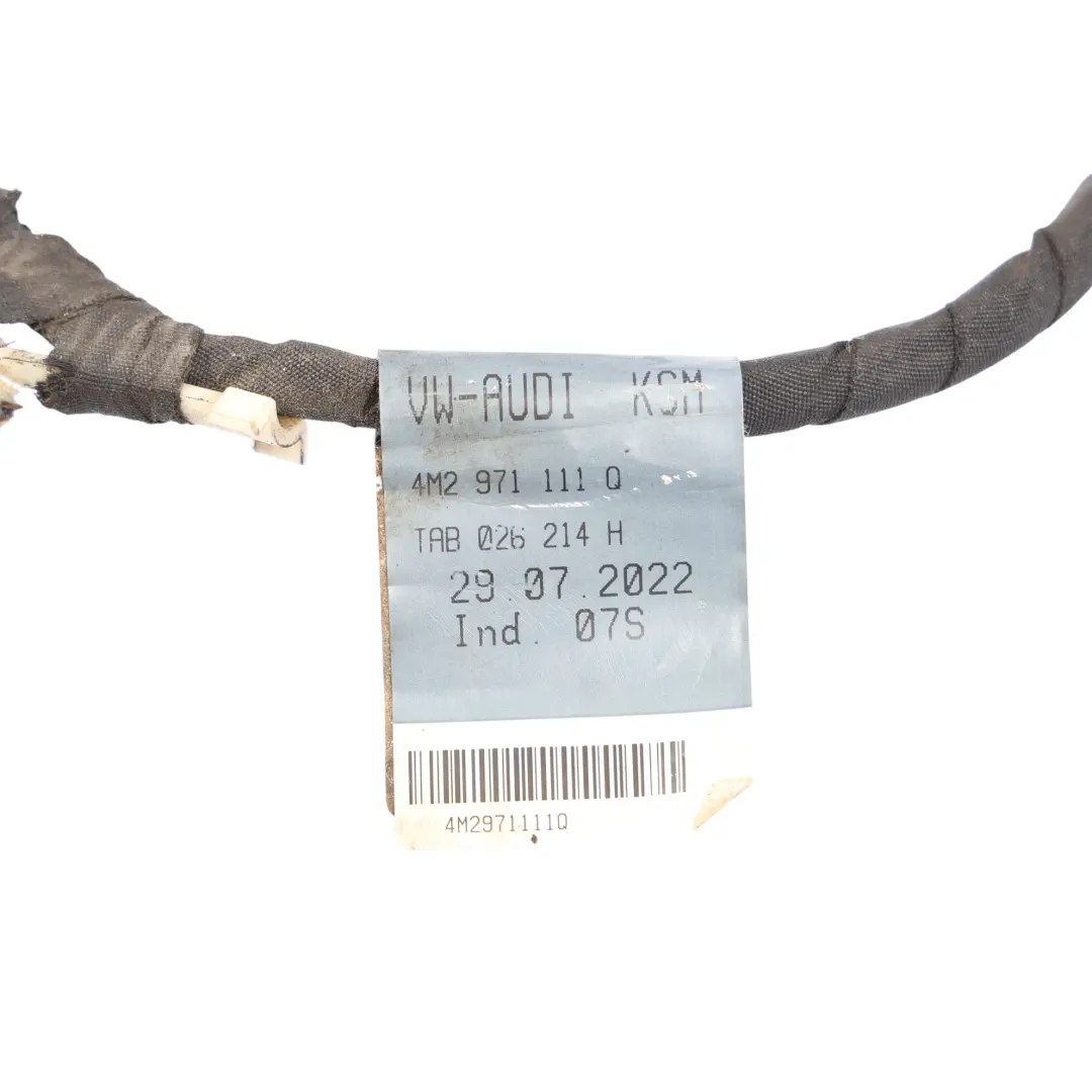 Audi Q7 4M Electric Steering Mechanism Cable Loom Harness 4M2971111Q
