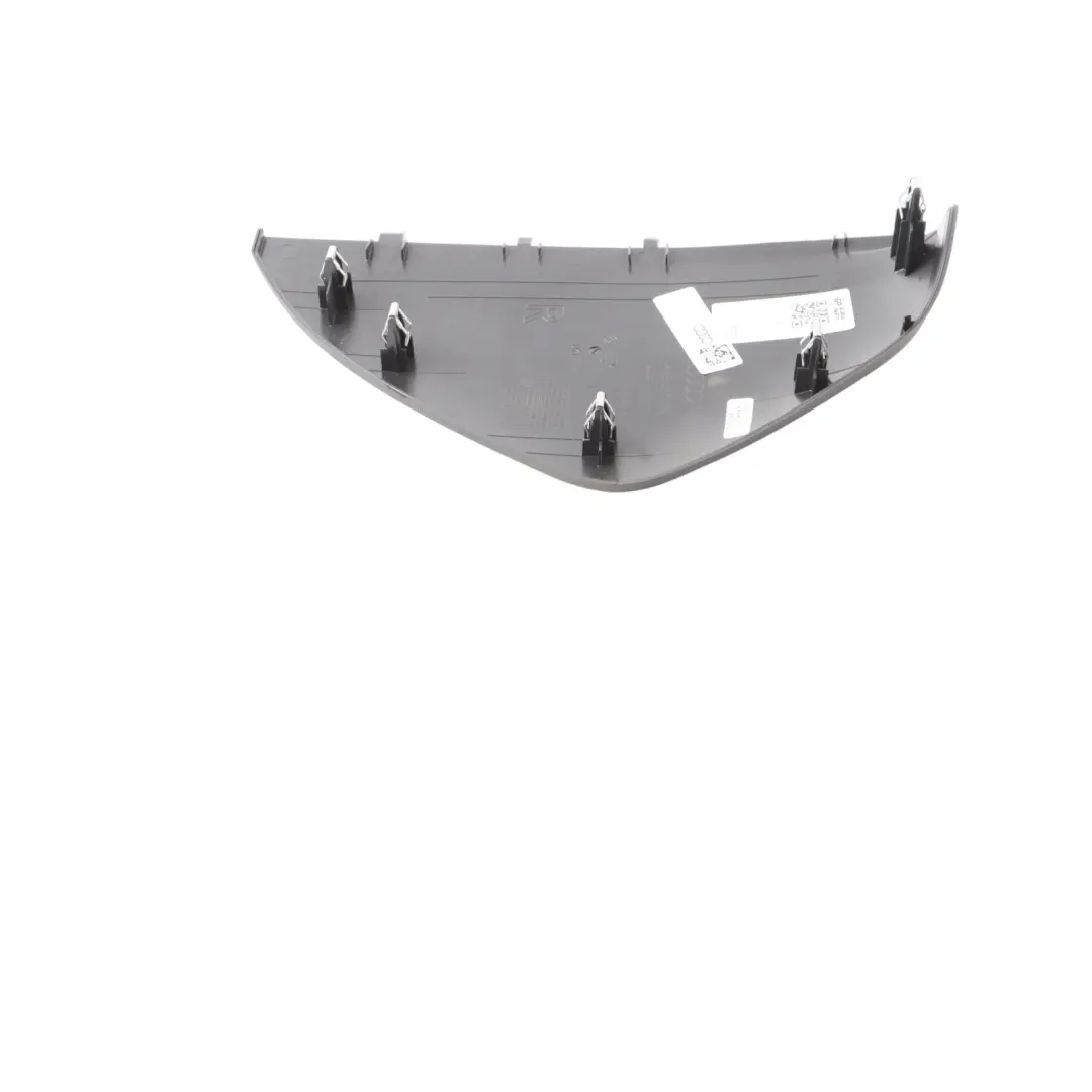 Audi Q7 4M Dashboard Cover Right O/S Dash Trim End Cover Black 4M8857086