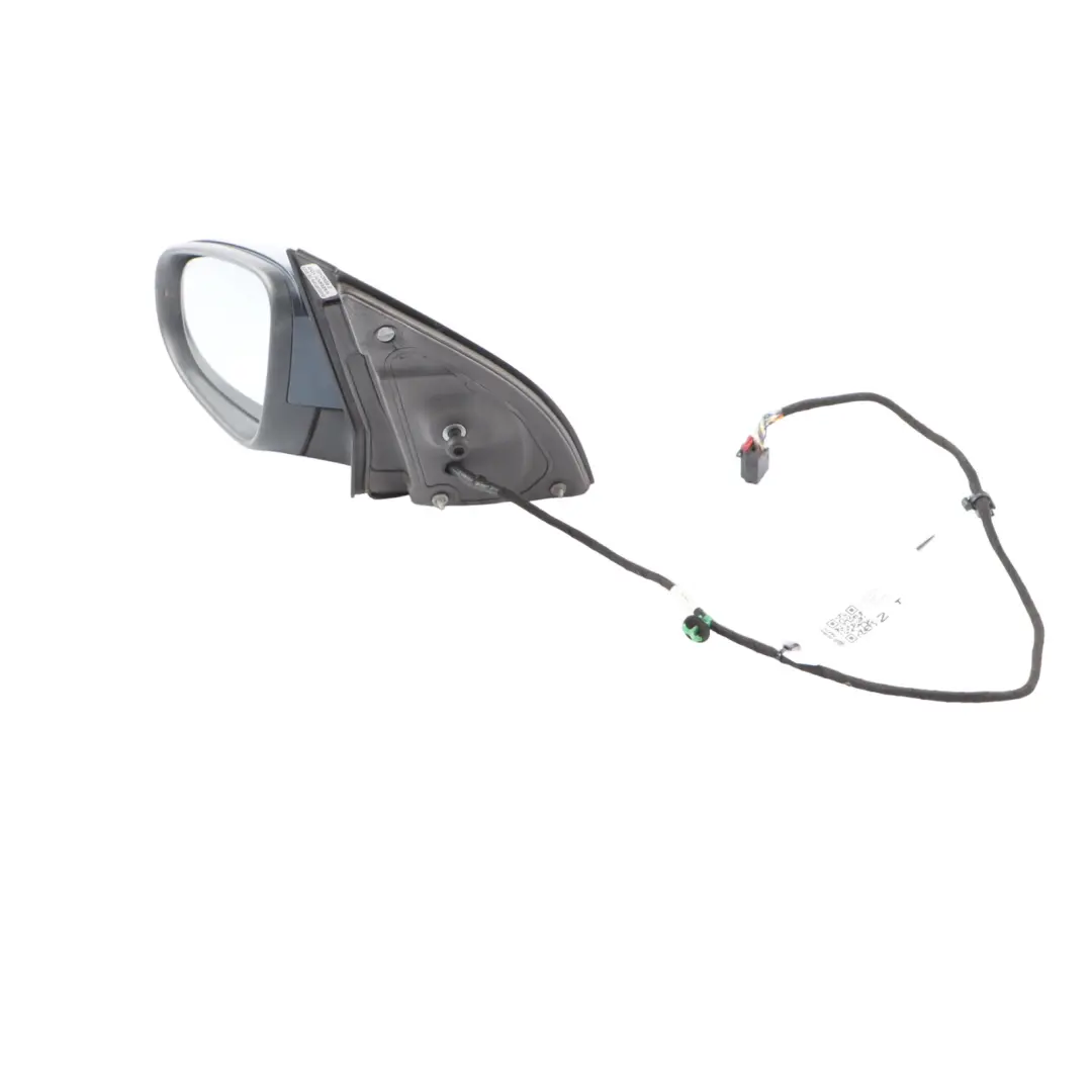 Volkswagen Golf 6 Wing Mirror Left N/S Electric Blue Graphite Pearl Effect C5F