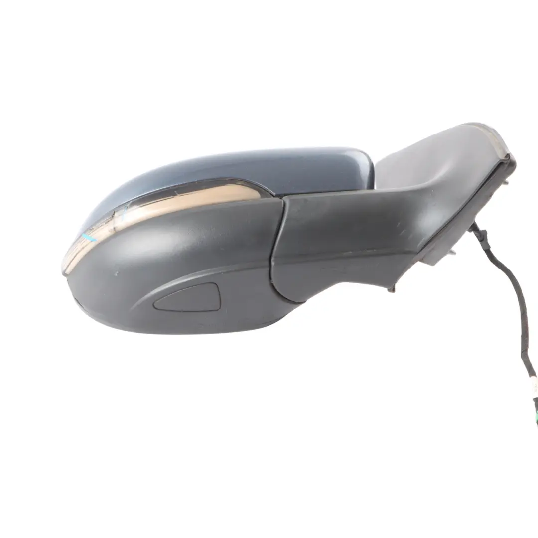Volkswagen Golf 6 Wing Mirror Right O/S Electric Blue Graphite Pearl Effect C5F