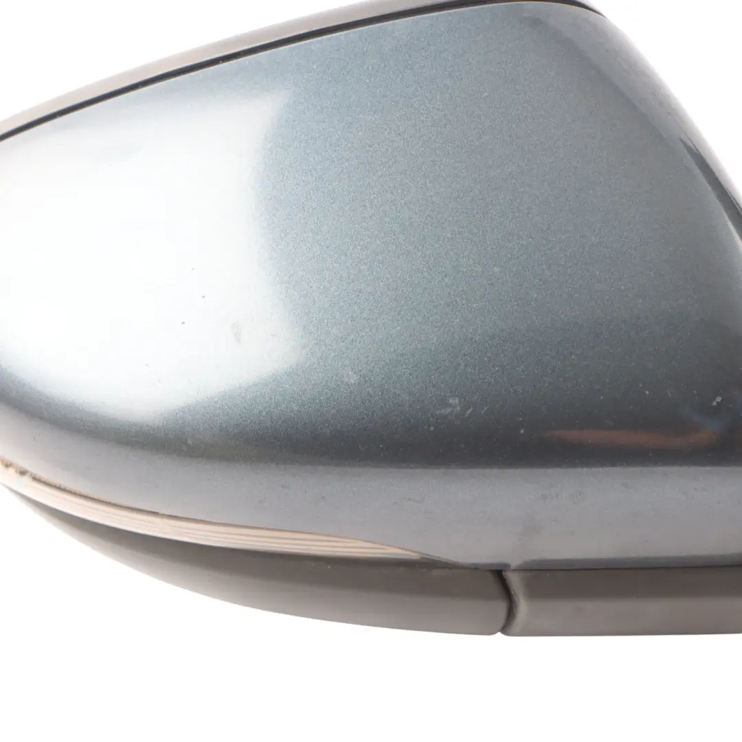 Volkswagen Golf 6 Wing Mirror Right O/S Electric Blue Graphite Pearl Effect C5F