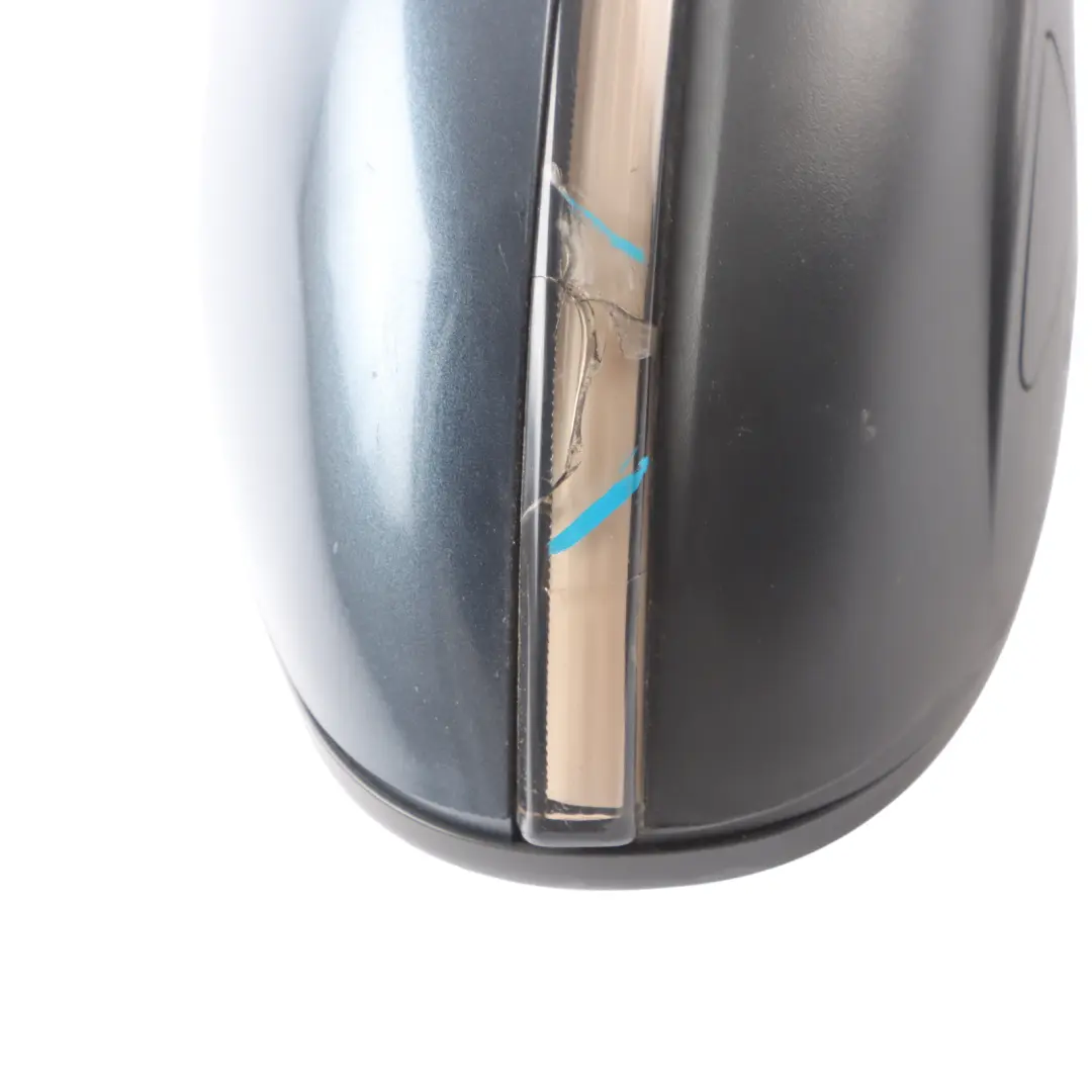 Volkswagen Golf 6 Wing Mirror Right O/S Electric Blue Graphite Pearl Effect C5F