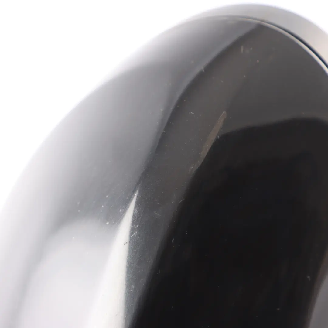 BMW E92 Left Heated Outside Wing Mirror N/S Black Sapphire Metallic - 475